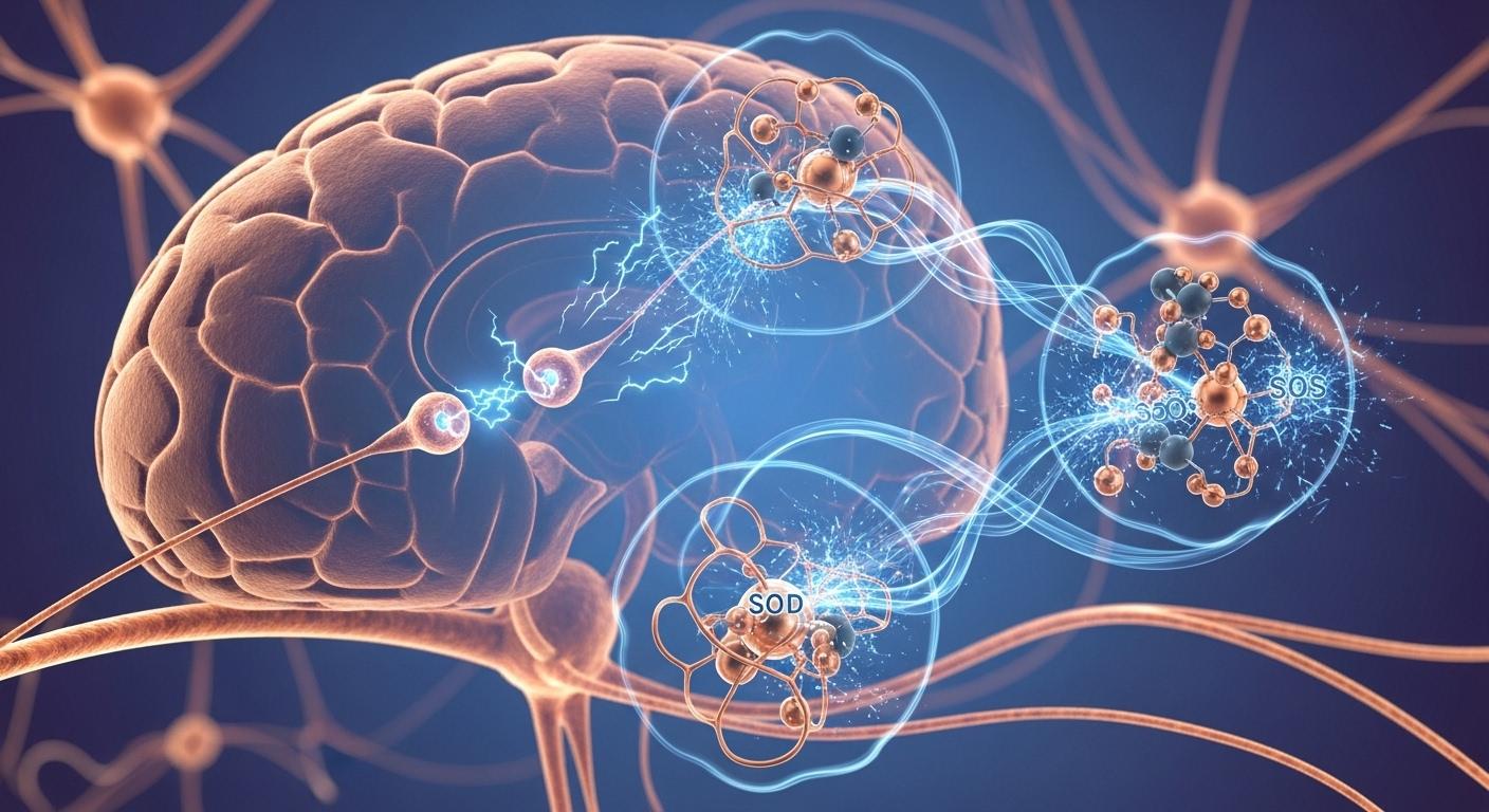 Copper’s influence on neurological health and antioxidant mechanisms
