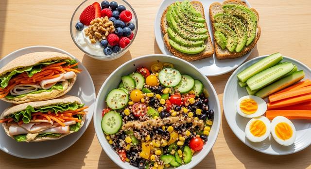 Dash diet quick lunch ideas for easy, healthy meals