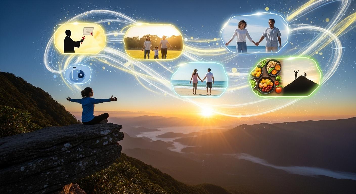 Using visualization for a positive life change: Guide