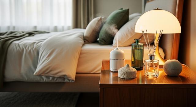 Calming bedroom scent diffuser ideas for better sleep