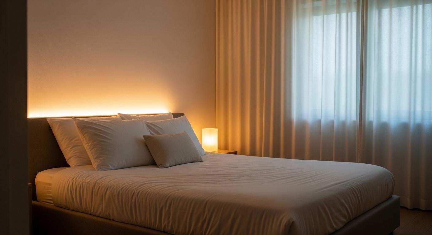 Soft lighting setup for relaxing bedtime: simple bedtime tips Soft lighting setup for relaxing bedtime: simple bedtime tips